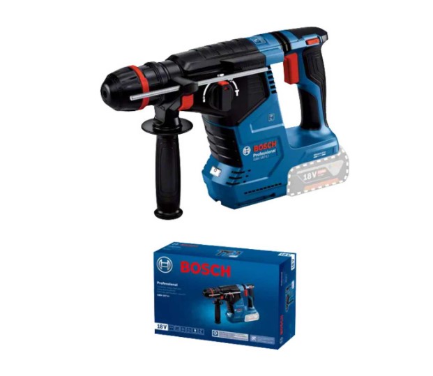 Bosch GBH 187-Li Professional Cordless Rotary Hammer – SDS Plus Drill for Concrete Drilling and Chiseling with High Impact Energy for Construction and Industrial Use
